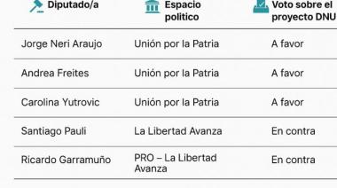 Ley que limita los DNU