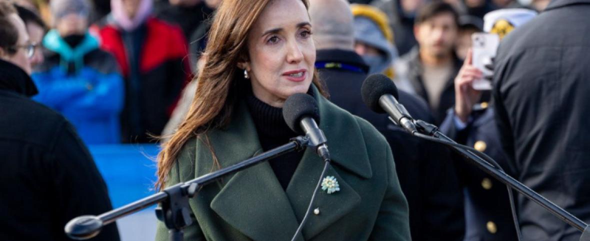 Confirmado: Victoria Villarruel participará del acto del 2 de abril en Ushuaia