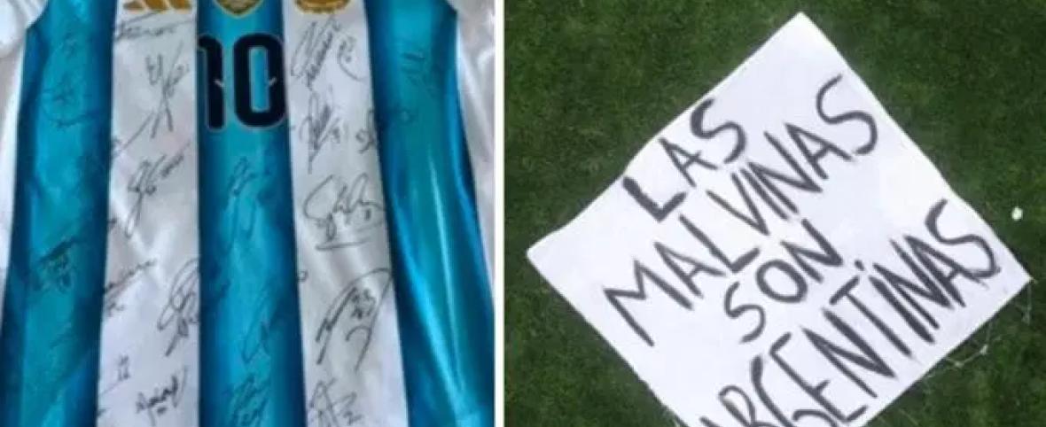 Cuando el fútbol y Malvinas se encuentran: dos símbolos llegarán a Río Grande