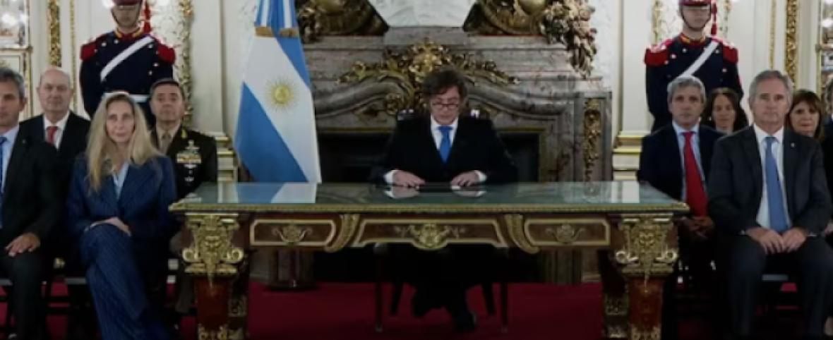 Anuncio de Javier Milei en el reclamo de soberanía sobre las Islas Malvinas