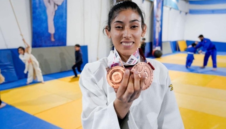 La judoca fueguina Rocío Ledesma se quedó con el quinto puesto en los Juegos Paralímpicos