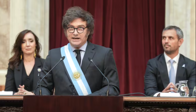 Javier Milei presentó el presupuesto 2025