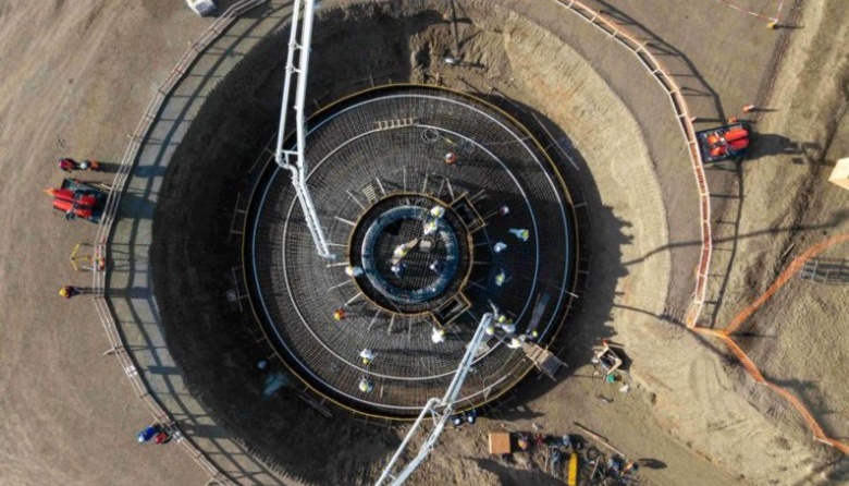 TotalEnergies presentó las obras del parque eólico más austral del mundo