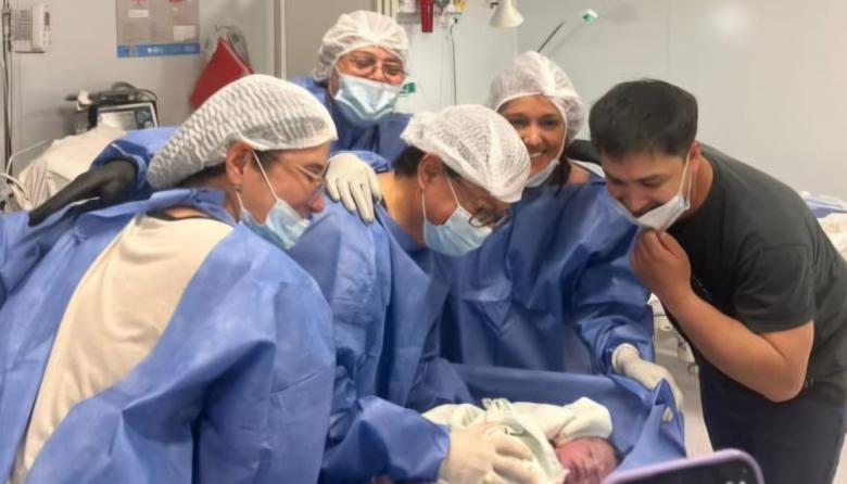 Nació el primer bebé en el Centro Modular de Tolhuin