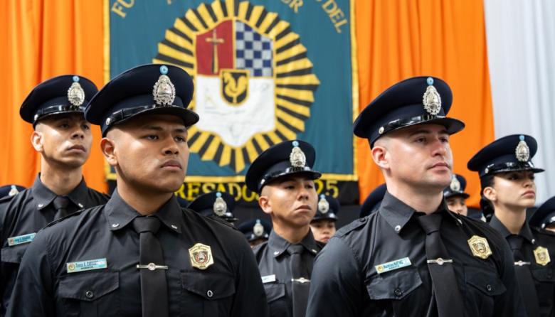 Egresos en la Escuela de Policía