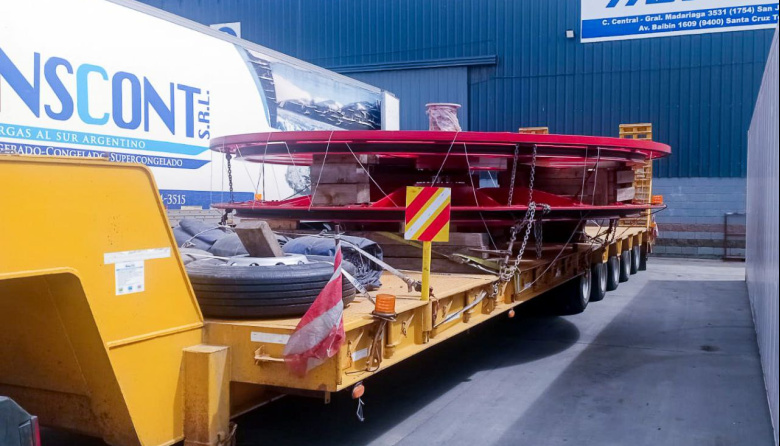 Llegan equipos para el Cerro Martial