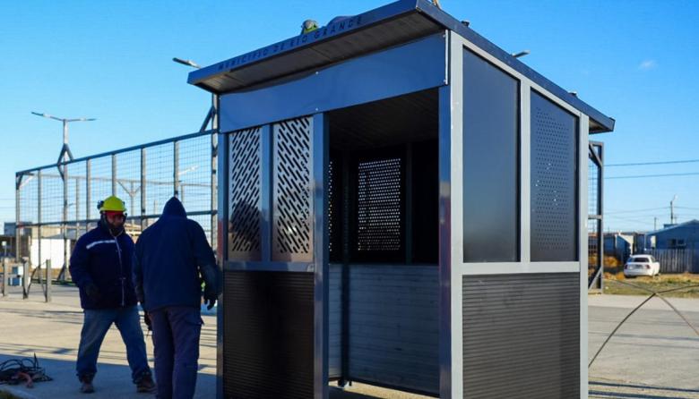 Nuevas garitas de colectivos