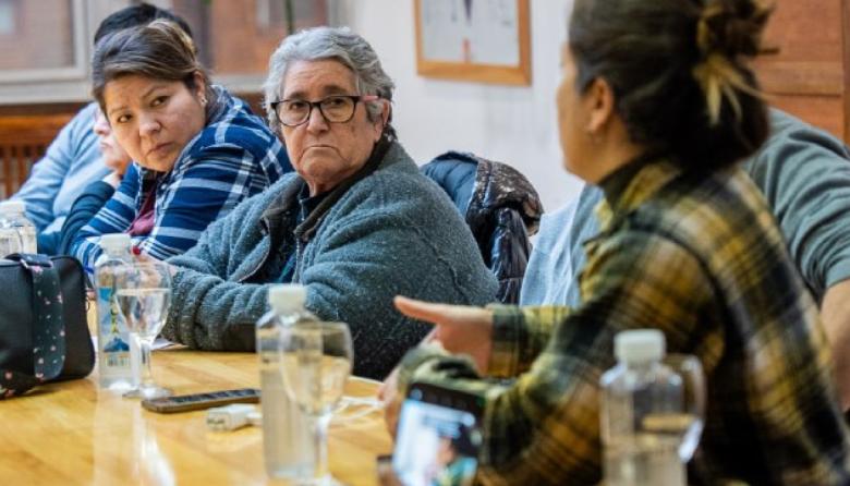 El gobernador Melella encabezó una primera mesa de trabajo con vecinos por el subsidio al GLP