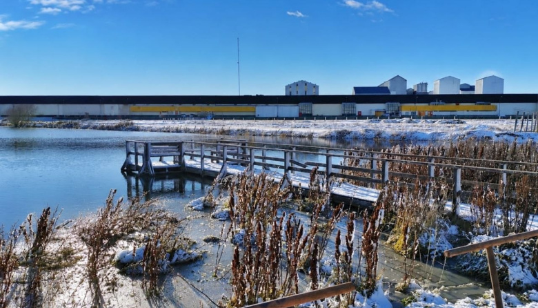 Laguna de los Patos: Quedó habilitada las actividades sobre hielo