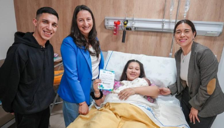 Noah, Alma y Franka, los tres bebés que nacieron en el cumpleaños 105 de Río Grande