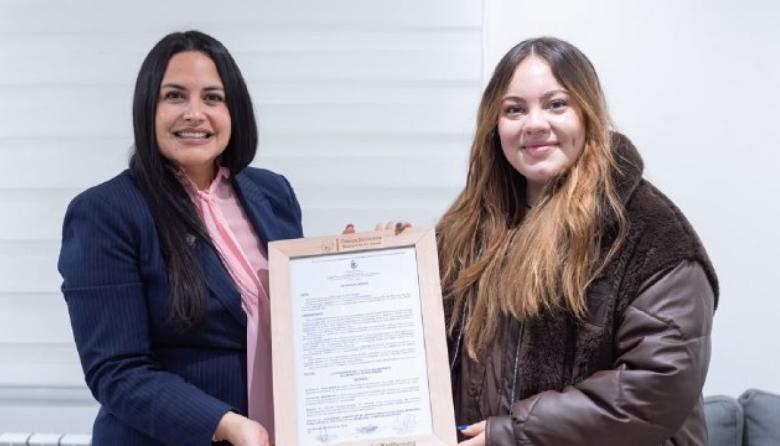 Arce destacó la participación de Iara Saracho en el “Mundialito de Ciudades” del canal de streaming “Olga”