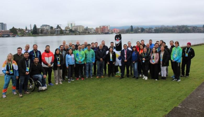 Tierra del Fuego estuvo presente en el lanzamiento de los Juegos de la Araucanía en Chile