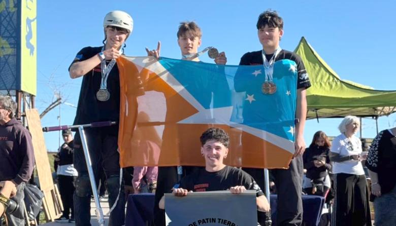 El Scooter fueguino nuevamente hizo historia: tres campeones nacionales rumbo al Mundial