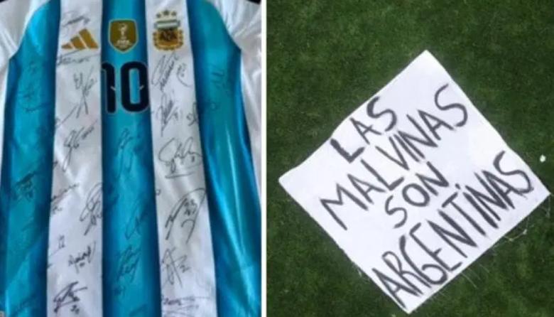 Cuando el fútbol y Malvinas se encuentran: dos símbolos llegarán a Río Grande