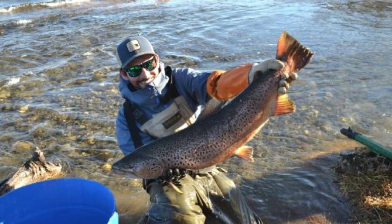 Repobamiento de Ríos y Lagos para la temporada de pesca deportiva