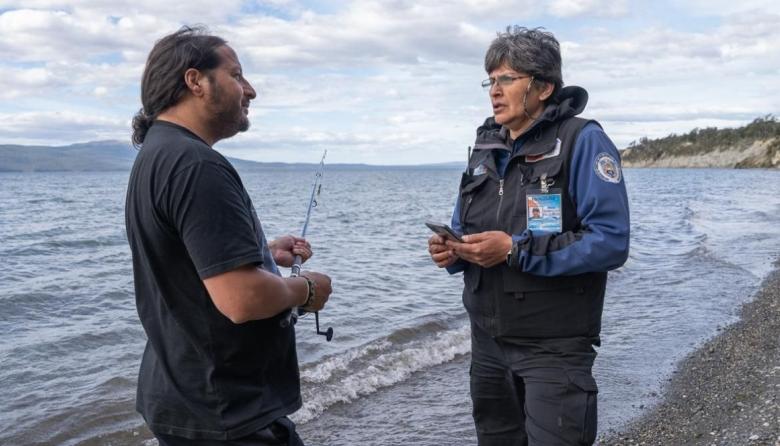 Prueba piloto de pesca deportivo en el Río Grande
