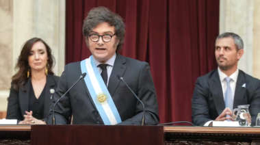 Javier Milei presentó el presupuesto 2025