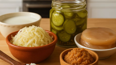 Los 5 alimentos con altas cantidades de probióticos y sus beneficios para la salud