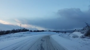 Solicitan transitar con precaución por la Provincia ante nevadas persistentes
