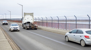 La obra de readecuación del puente Mosconi lleva un 60% de avance