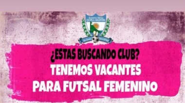 Escuela Argentina de Río Grande con vacantes para el femenino