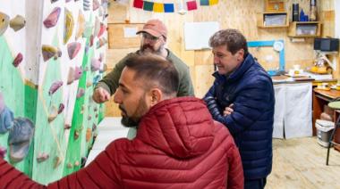 El gobernador recorrió el Club Andino de Río Grande