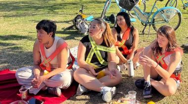 La casa de jóvenes fueguinos y santacruceños de festejo