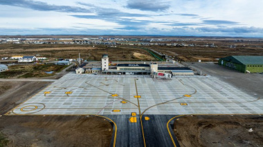 Llegó el primer vuelo al aeropuerto de Río Grande
