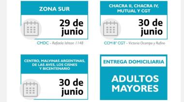 El lunes comienza una nueva entrega de módulos alimentarios