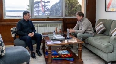El gobernador Melella recibió al nuevo director ejecutivo del PAMI Tierra del Fuego