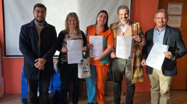 Bogado entregó reconocimiento al equipo de Urología del Hospital Regional Río Grande