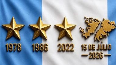 Conmovedor reconocimiento de Veteranos de Malvinas de Río Grande a la Selección tras el Mundial