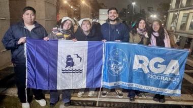 La Casa de Jóvenes Fueguinos llevó la identidad riograndense a la feria "Viví las provincias"