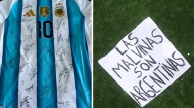 Cuando el fútbol y Malvinas se encuentran: dos símbolos llegarán a Río Grande
