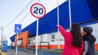 Jornada de educación vial de estudiantes de la Escuela 44
