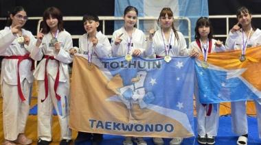 Siete medallas de oro para Tolhuin en el Panam Series Patu-12