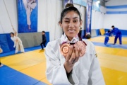 La judoca fueguina Rocío Ledesma se quedó con el quinto puesto en los Juegos Paralímpicos