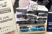 Secuestran importante carga de droga en San Sebastián