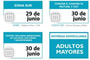 El lunes comienza una nueva entrega de módulos alimentarios