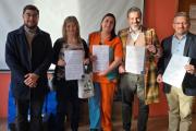 Bogado entregó reconocimiento al equipo de Urología del Hospital Regional Río Grande