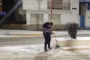 Nevada en Río Grande: Se recuerda la obligatoriedad para vecinos de limpiar las veredas