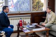 Melella y Vuoto coincidieron en fortalecer el diálogo político e institucional para afrontar el complejo escenario económico