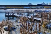 La Laguna de los Patos se encuentra inhabilitada para actividades sobre hielo