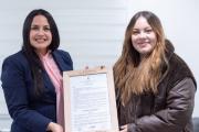 Arce destacó la participación de Iara Saracho en el “Mundialito de Ciudades” del canal de streaming “Olga”