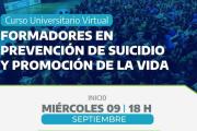Están abiertas las inscripciones para el curso universitario "Formadores en prevención de suicidio y promoción de la vida"