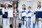 La concejal Arce declaró de Interés a taekwondistas riograndenses tras su participación en Paraguay