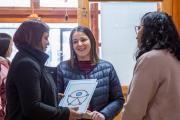 El gobierno acompañó la entrega de nueva cartelería con el símbolo internacional de accesibilidad