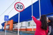 Jornada de educación vial de estudiantes de la Escuela 44