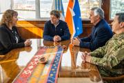 Melella respaldó la reactivación de la Base Naval Integrada tras reunirse con Presti y Quirno