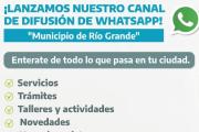 ¿Ya conocés el nuevo canal de difusión de WhatsApp del municipio?